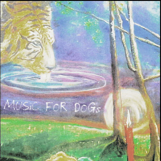 Album cover art for "RubberThump3" by Alex G