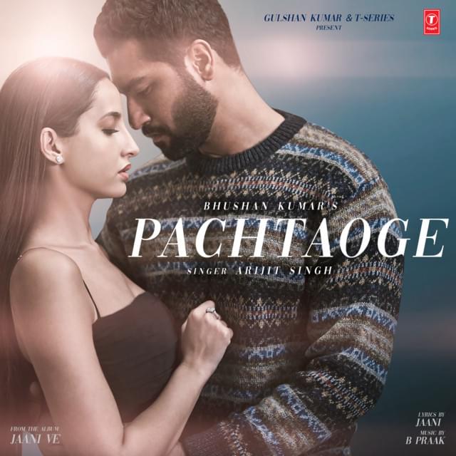 Album cover art for "Arijit Singh - Pachtaoge (Romanized)" by Genius Romanizations