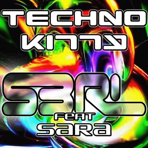 Album cover art for "Techno Kitty" by S3RL