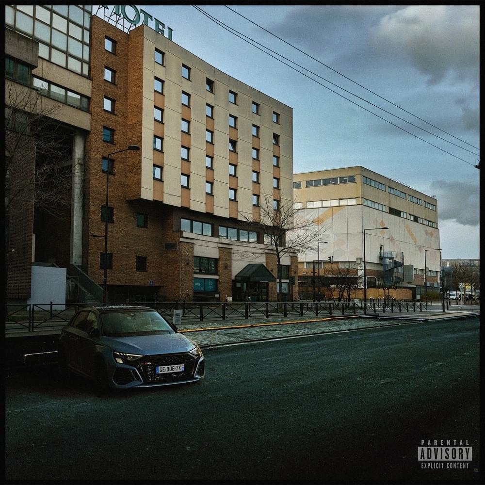 Album cover art for "J’attends" by PLK