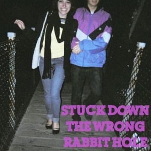 Album cover art for "Stuck Down the Wrong Rabbit Hole" by Oliver Tree & Lena Kuhn & Beat Culture