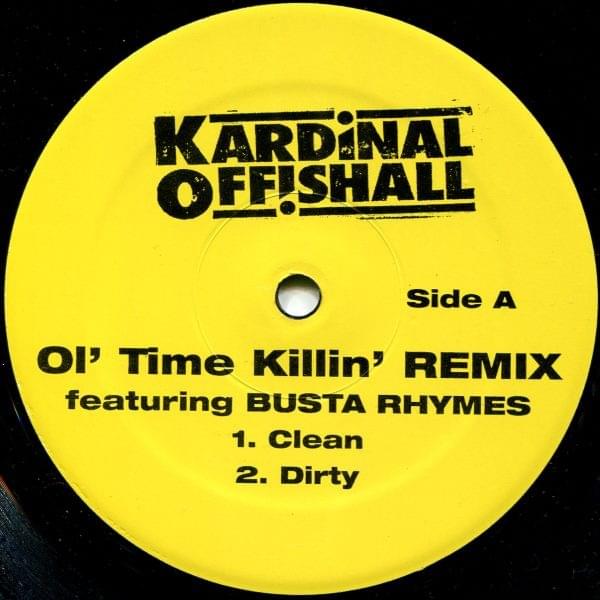 Album cover art for "Ol’ Time Killin’ (Remix)" by DJ Cutbrawl & Busta Rhymes