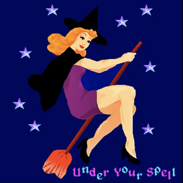 Album cover art for "Under Your Spell" by DJ Sabrina The Teenage DJ