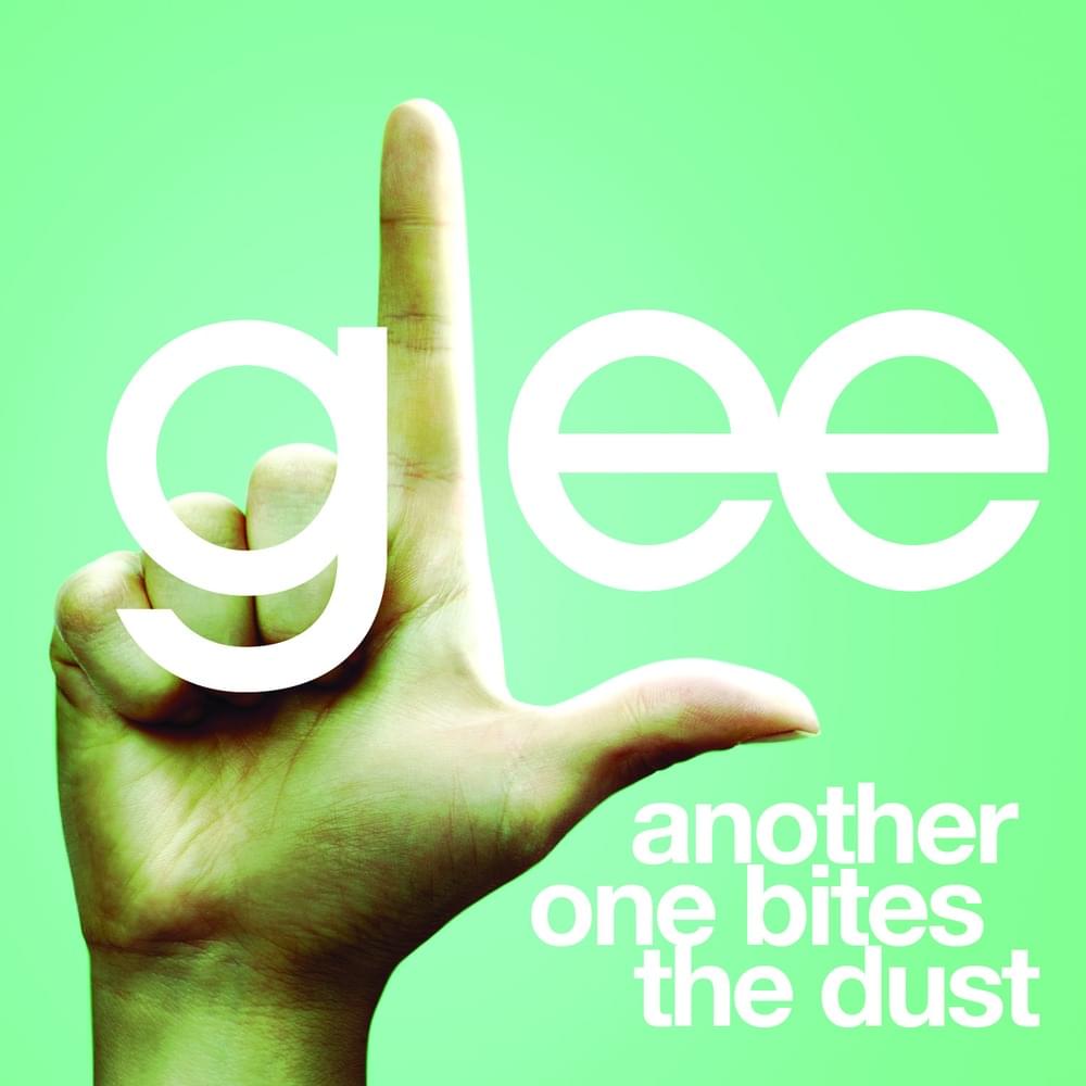 Album cover art for "Another One Bites the Dust" by Glee Cast & Jonathan Groff