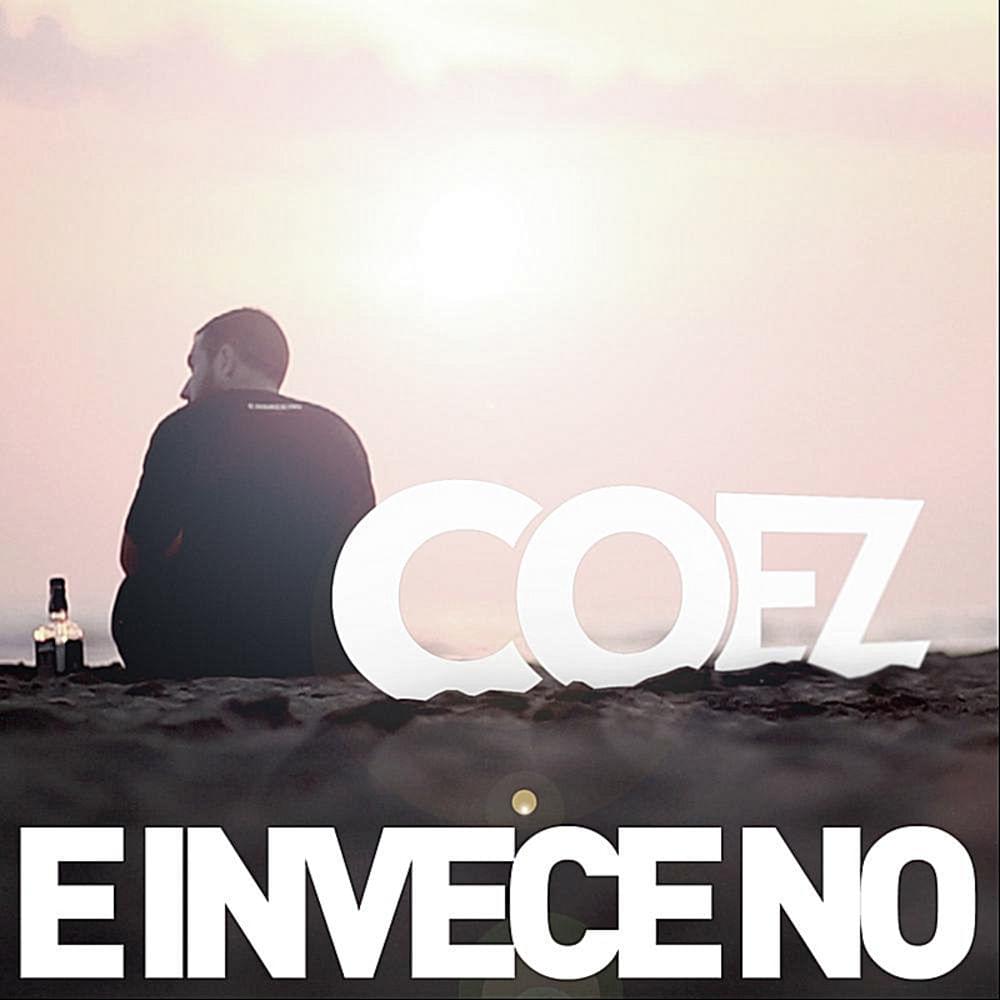 Album cover art for "invece no" by Coez
