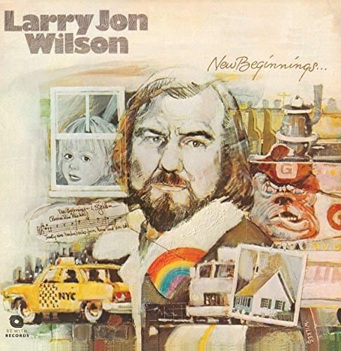 Album cover art for "Ohoopee River Bottomland" by Larry Jon Wilson