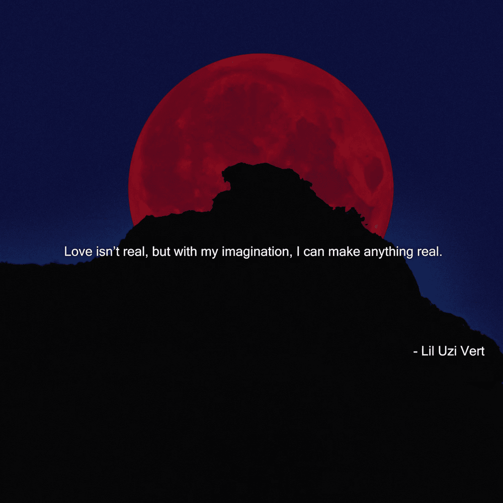 Album cover art for "Red Moon" by 2K Sports