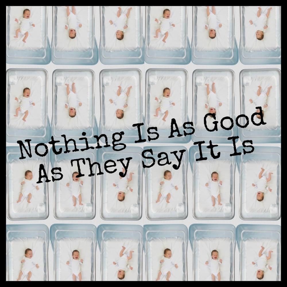 Album cover art for "Nothing is as Good as They Say It Is" by Sparks
