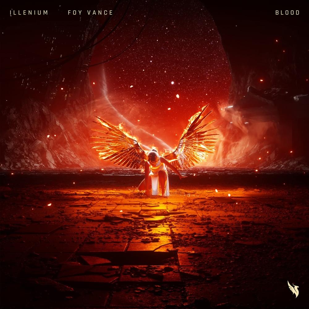 Album cover art for "Blood" by ILLENIUM