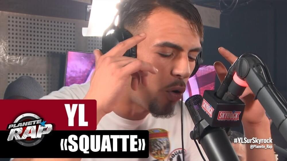 Album cover art for "Squatte" by YL