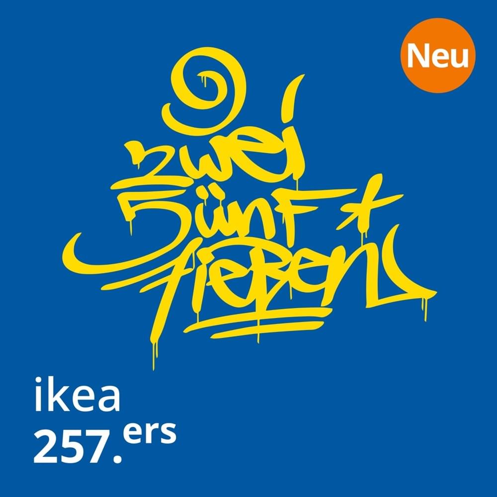 Album cover art for "IKEA" by 257ers