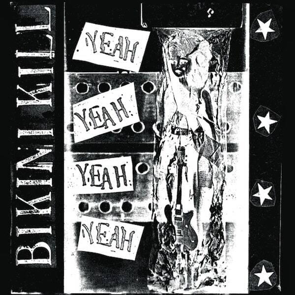 Album cover art for "I Busted in Your Chevy Window" by Bikini Kill
