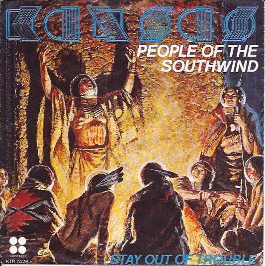 Album cover art for "People of the South Wind" by Kansas