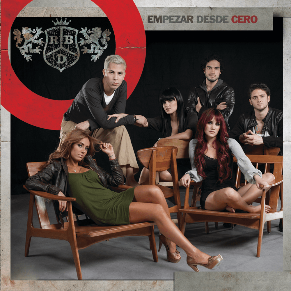Album cover art for "Hoy Que Te Vas" by RBD