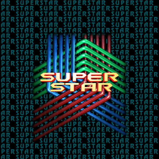 Album cover art for "Super Star" by DJ Rich & Tail Bros
