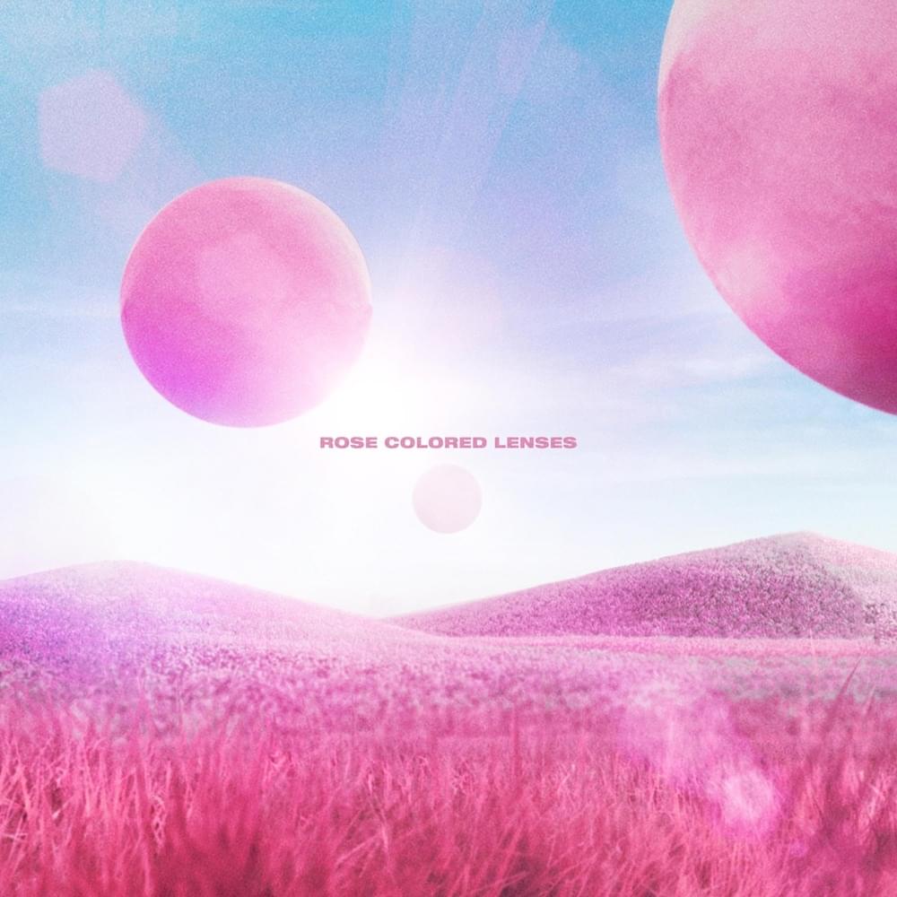 Album cover art for "Rose Colored Lenses" by Unlike Pluto