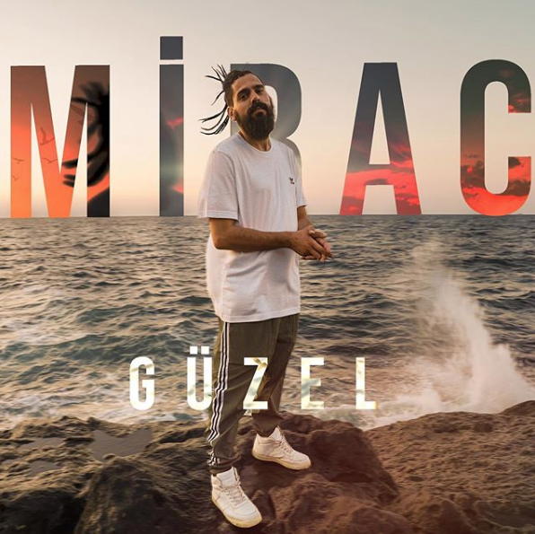 Album cover art for "Güzel" by Mirac