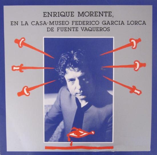Album cover art for "El Lenguaje De Las Flores (Fragmento De Doña Rosita La Soltera)" by Enrique Morente