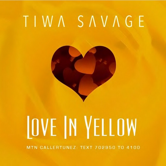 Album cover art for "Love In Yellow" by Tiwa Savage