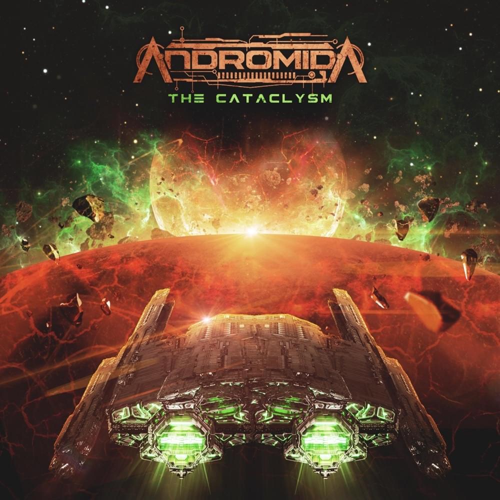 Album cover art for "The Cataclysm" by Andromida