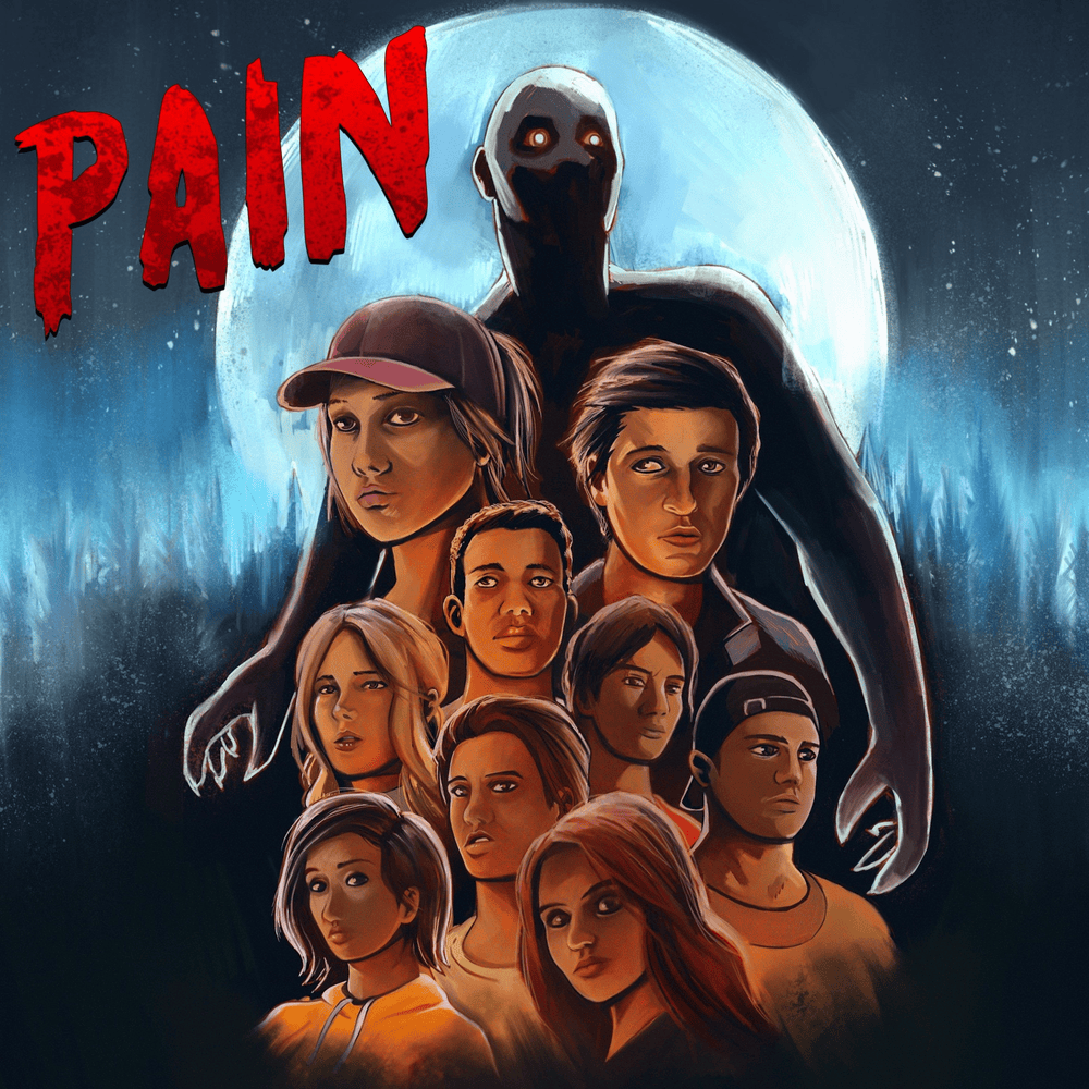 Album cover art for "Pain" by Rockit Music
