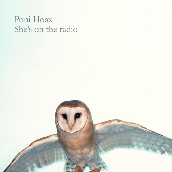 Album cover art for "She’s on the Radio" by Poni Hoax