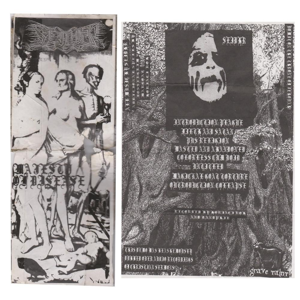 Album cover art for "‌filth and satan" by Lil Ugly Mane