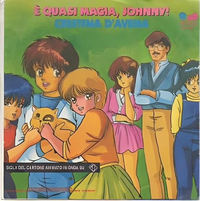 Album cover art for "È quasi magia, Johnny!" by Cristina D’Avena