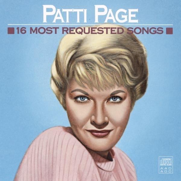 Album cover art for "Mockin’ Bird Hill" by Patti Page