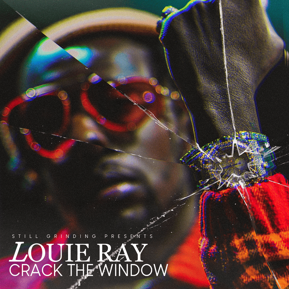 Album cover art for "Crack the Window" by Louie Ray
