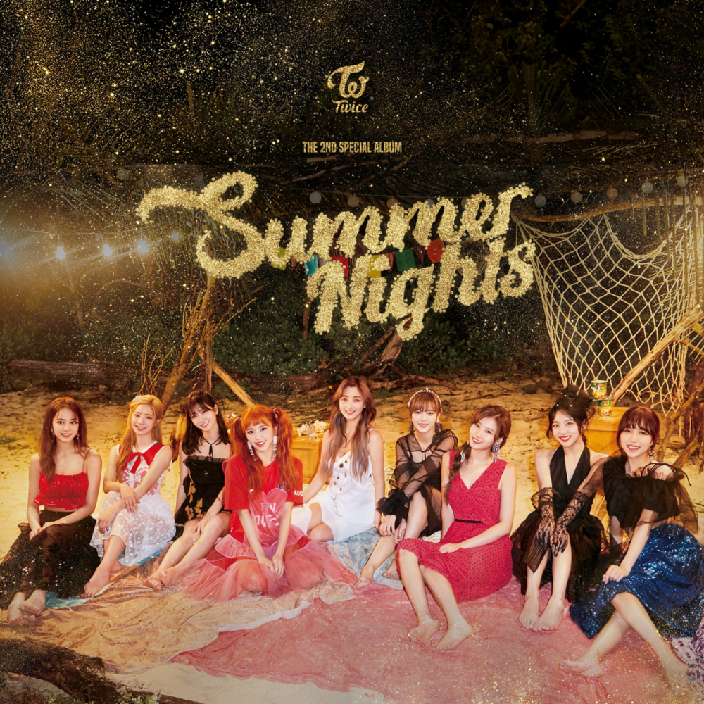 Album cover art for "Dance the Night Away" by TWICE
