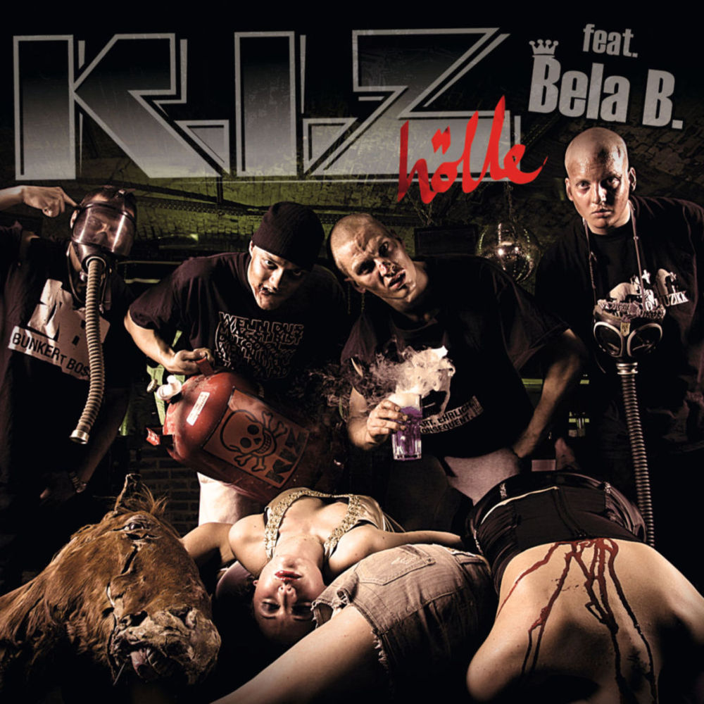 Album cover art for "Hölle" by K.I.Z & Bela B