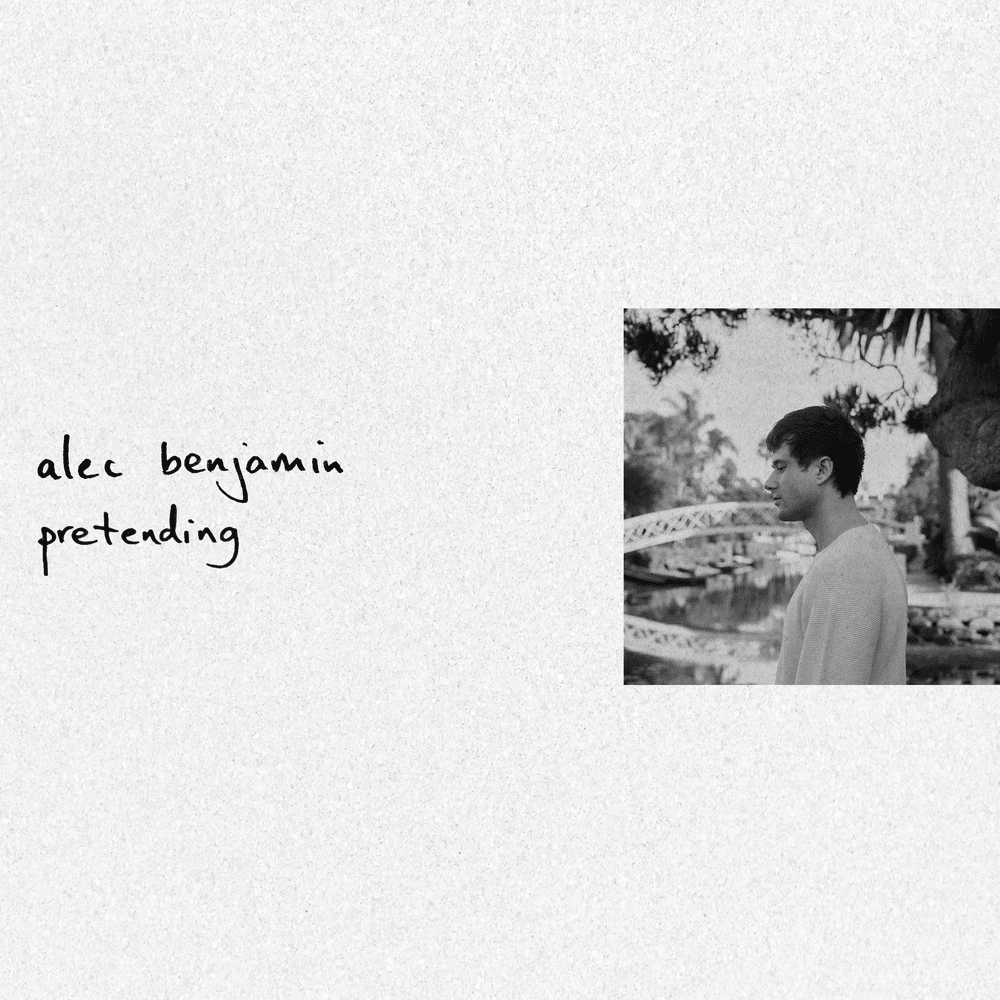 Album cover art for "Pretending" by Alec Benjamin