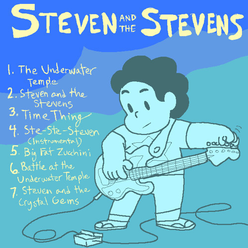 Album cover art for "Big Fat Zucchini" by Steven Universe & Zach Callison