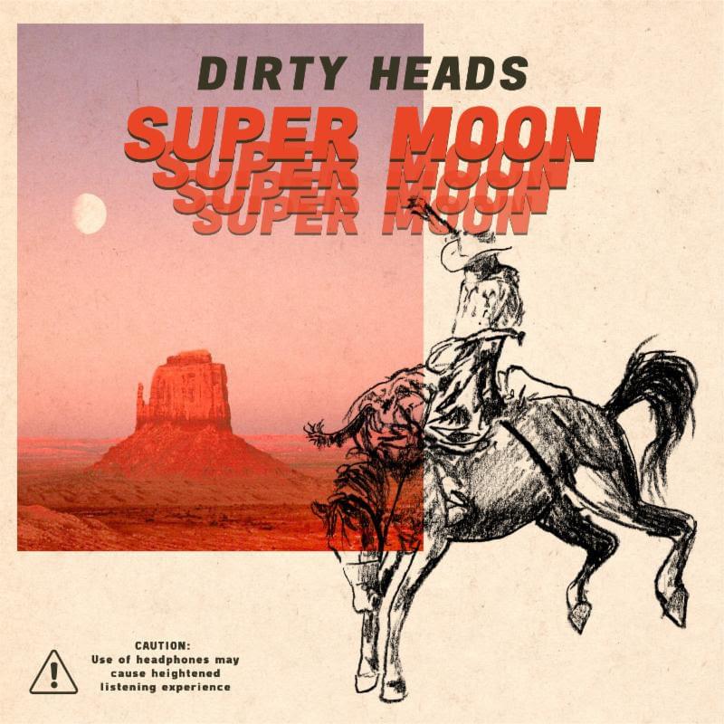 Album cover art for "Super Moon" by Dirty Heads