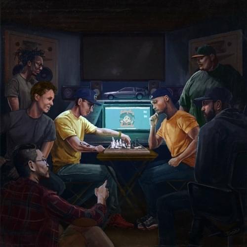 Album cover art for "PTSD" by Logic