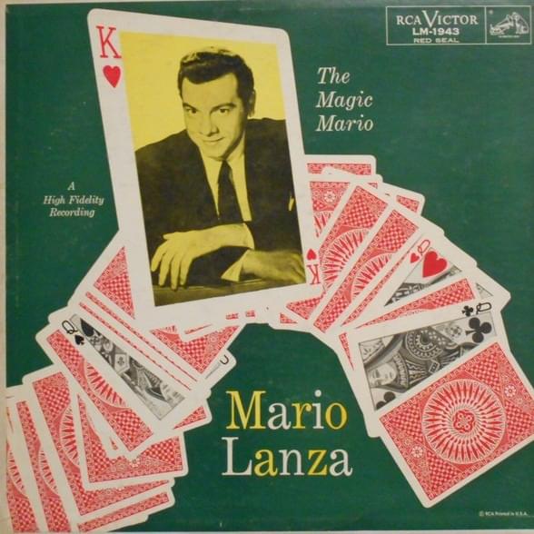 Parlami D’amore, Mariu by Mario Lanza