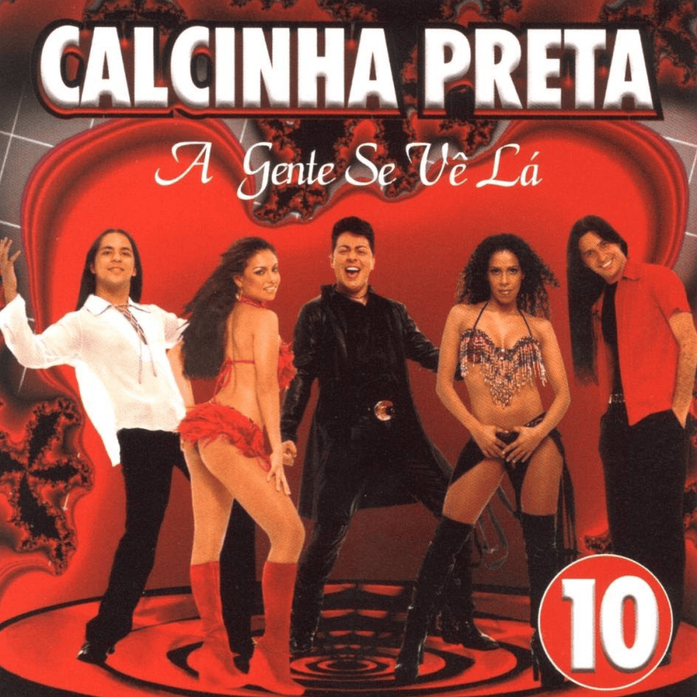 Album cover art for "Fique Amor" by Calcinha Preta