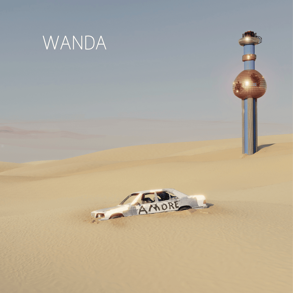 Album cover art for "Orte an denen wir waren" by Wanda