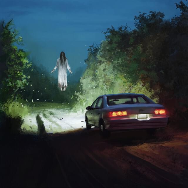 Album cover art for "czarny punkt" by Kartky