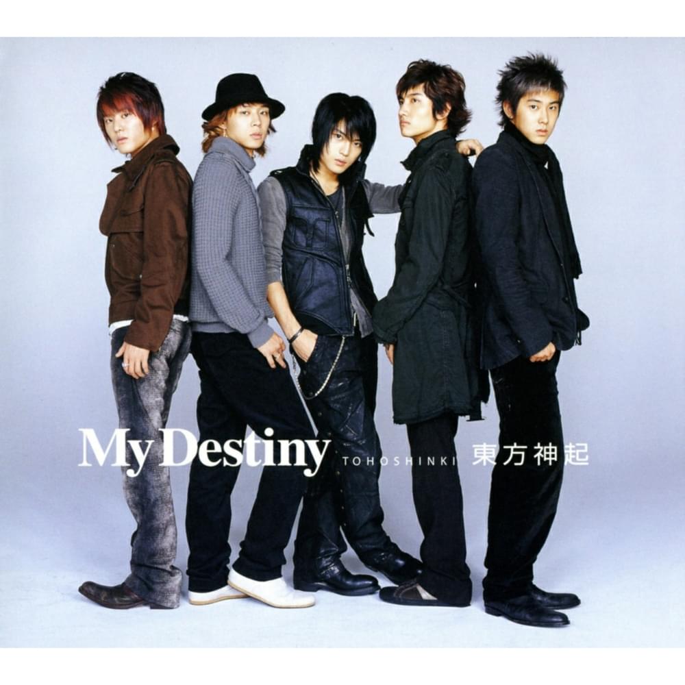 Album cover art for "My Destiny" by TVXQ! (동방신기)