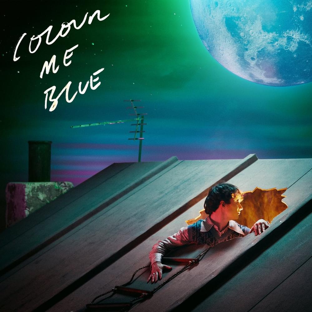 Album cover art for "Colour Me Blue" by Alfie Templeman