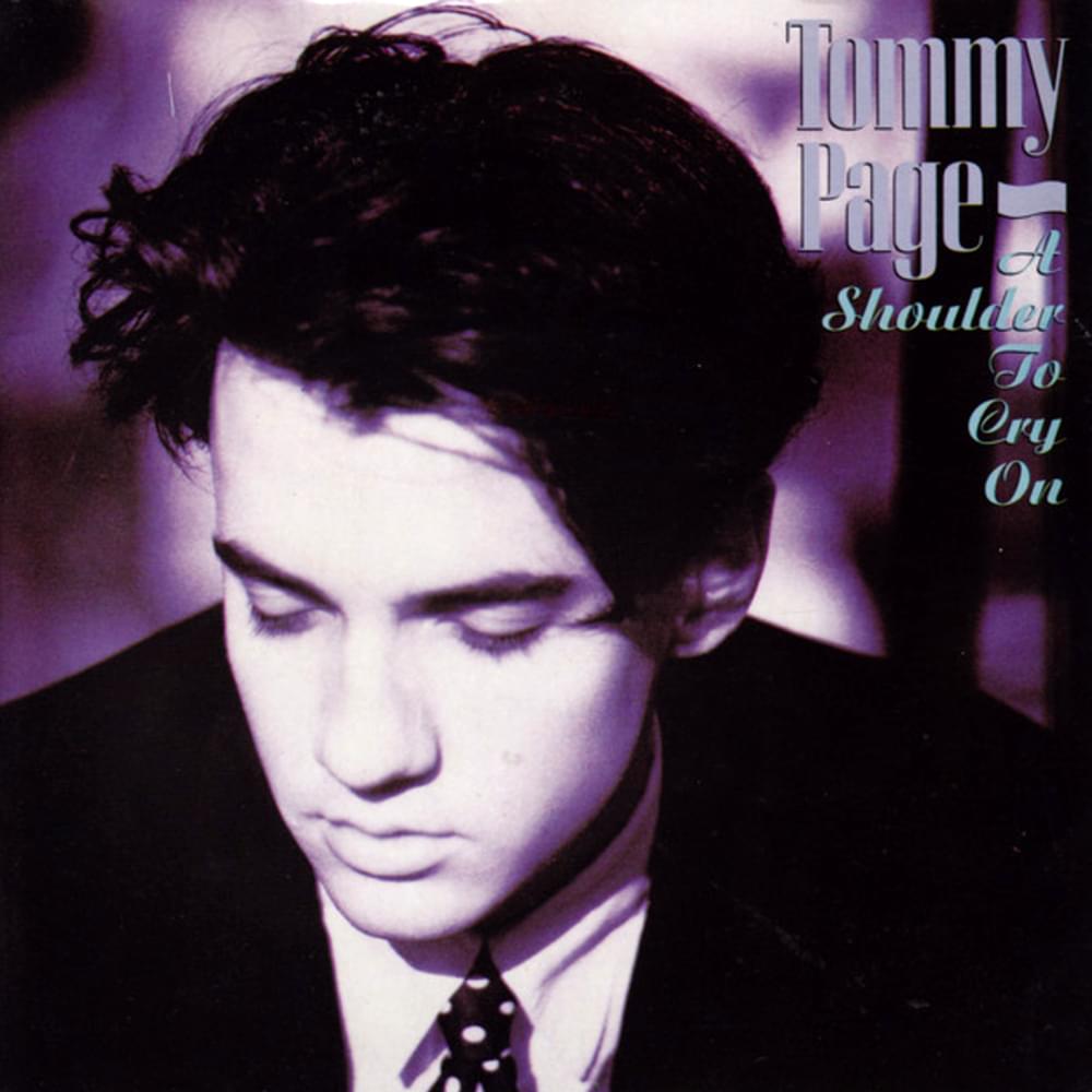 Album cover art for "A Shoulder to Cry On" by Tommy Page
