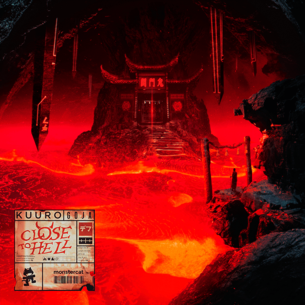 Album cover art for "Close To Hell" by KUURO