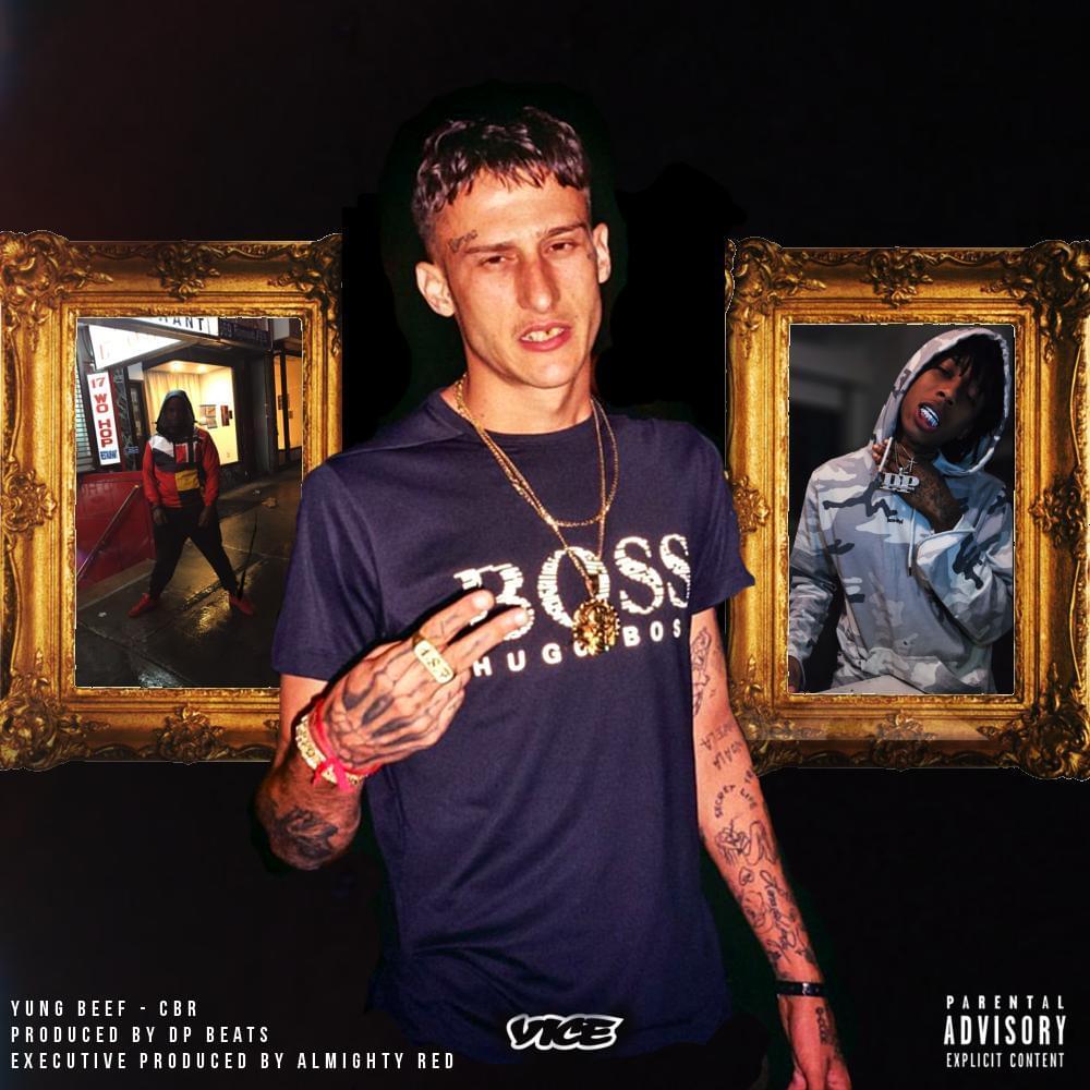 Album cover art for "Cbr" by Yung Beef