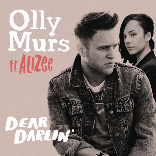 Album cover art for "Dear Darlin’ (Remix)" by Olly Murs & Alizée