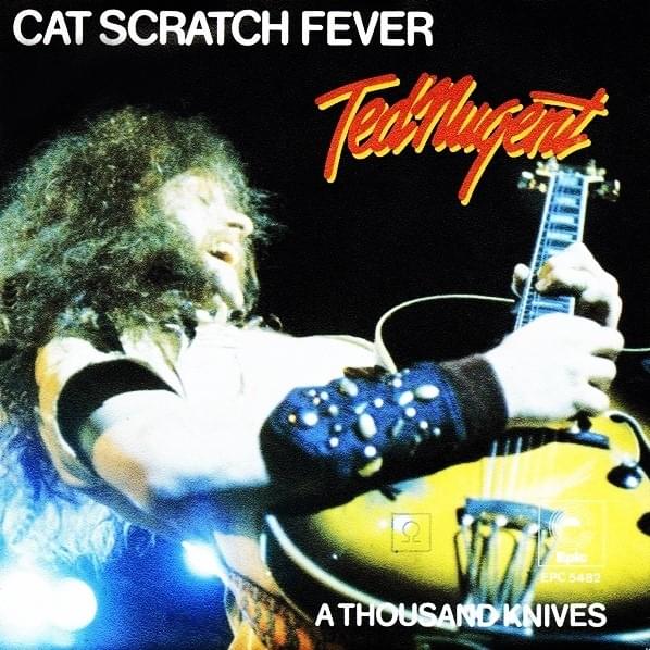 Album cover art for "Cat Scratch Fever" by Ted Nugent