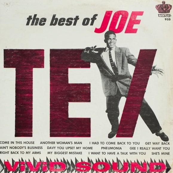 Cover image for The Best Of Joe Tex