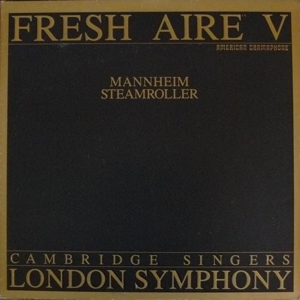 Album cover art for "Z-Row Gravity" by Mannheim Steamroller