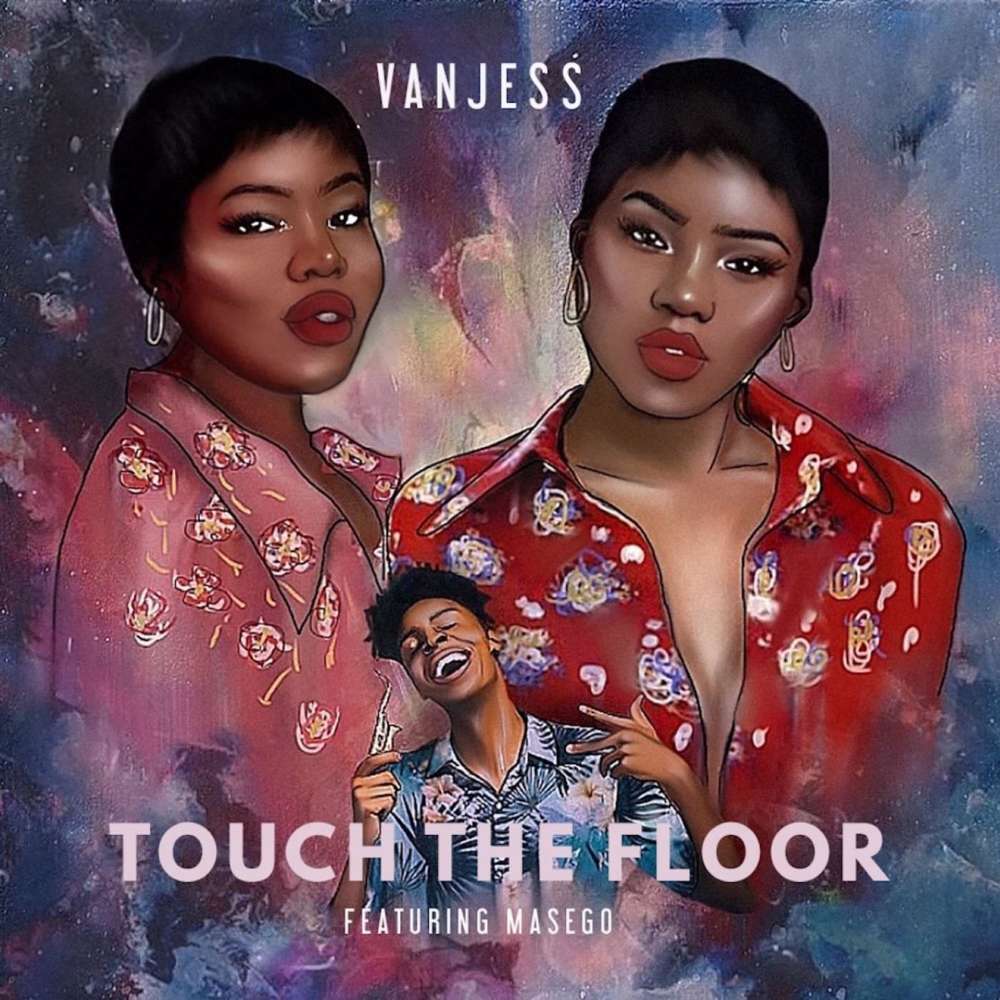 Album cover art for "Touch the Floor" by VanJess & Masego